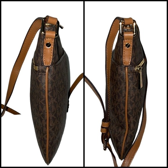 Michael Kors Bedford Flat Crossbody Bag - Picture 4 of 15